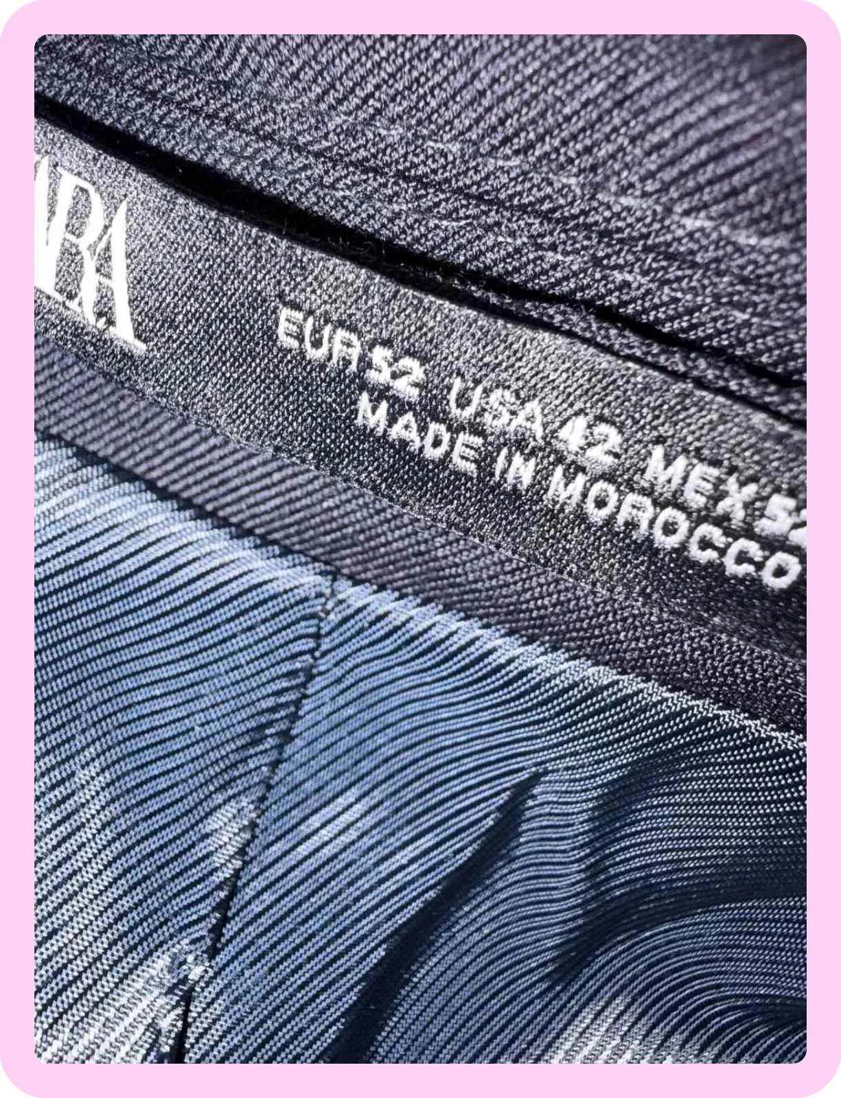 Veste casaco Zara tamanho 52 limpo pouco usado – photo 9